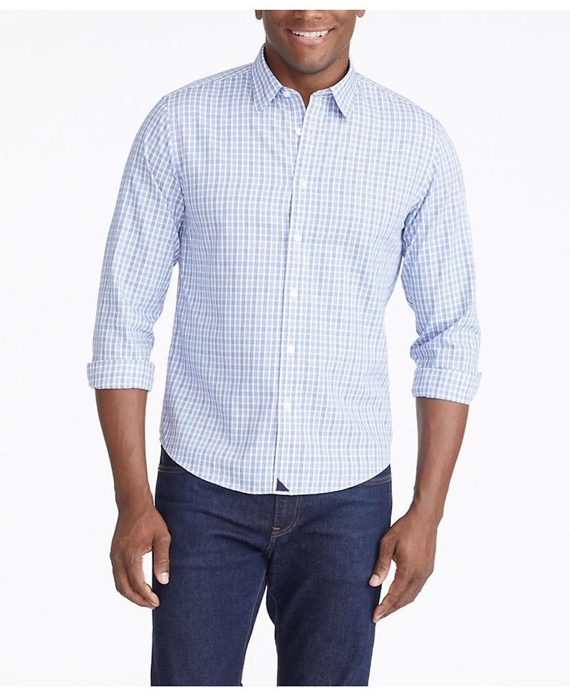 UNTUCKit Men's Regular Fit Wrinkle-Free Durif Button Up Shirt