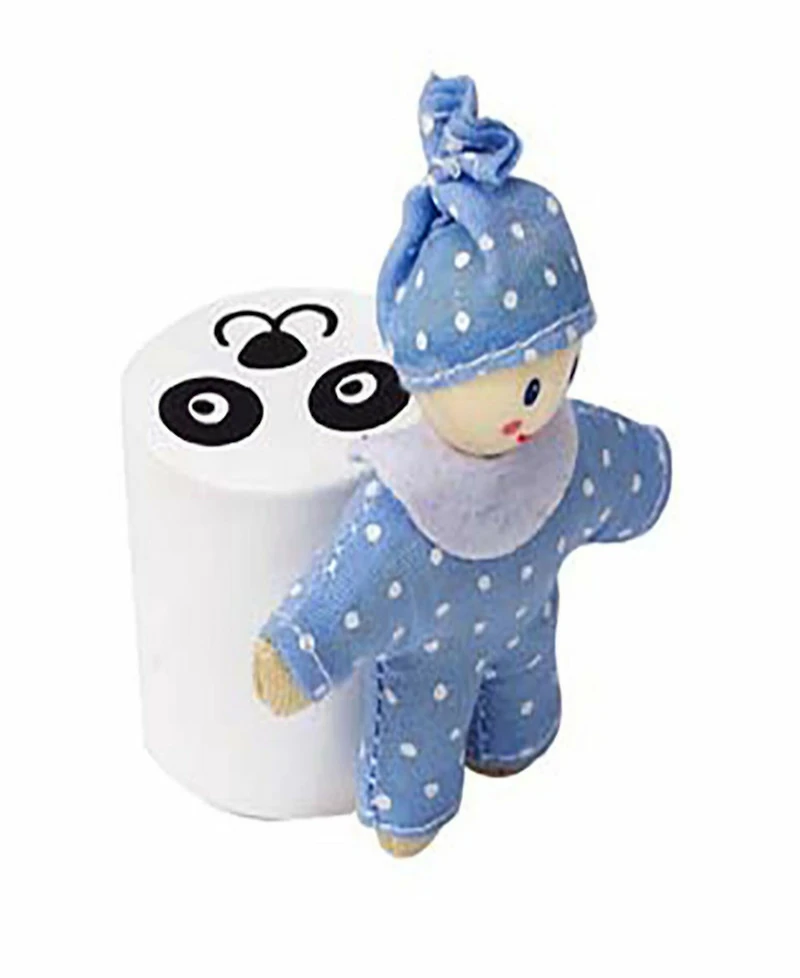 Hape Wooden Dollhouse Furniture Baby's Room Set