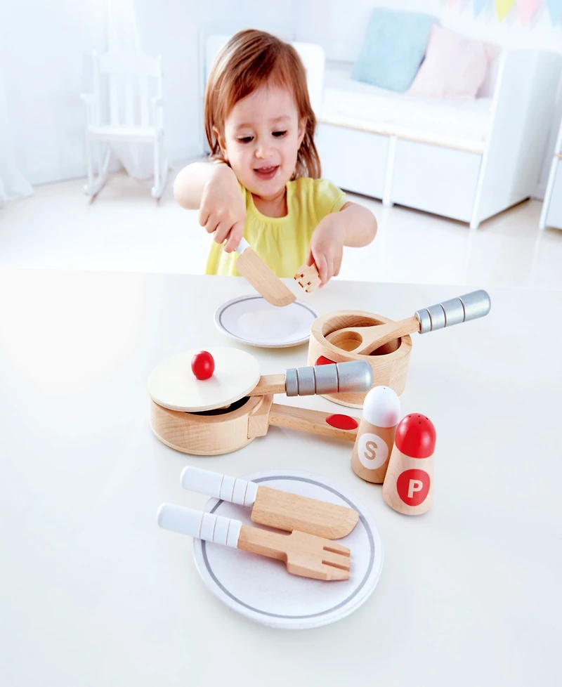 Hape Cook Serve Kitchen Accessory Playset