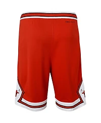 Big Boys Nike Red Chicago Bulls Icon Edition Mesh Performance Swingman Shorts