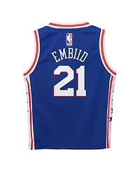 Preschool Boys and Girls Nike Joel Embiid Royal Philadelphia 76ers Swingman Player Jersey - Icon Edition