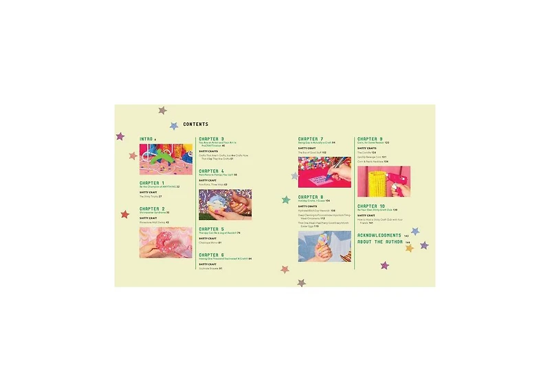Shitty Craft Club- A Club for Gluing Beads to Trash, Talking about Our Feelings, and Making Silly Things by Sam Reece