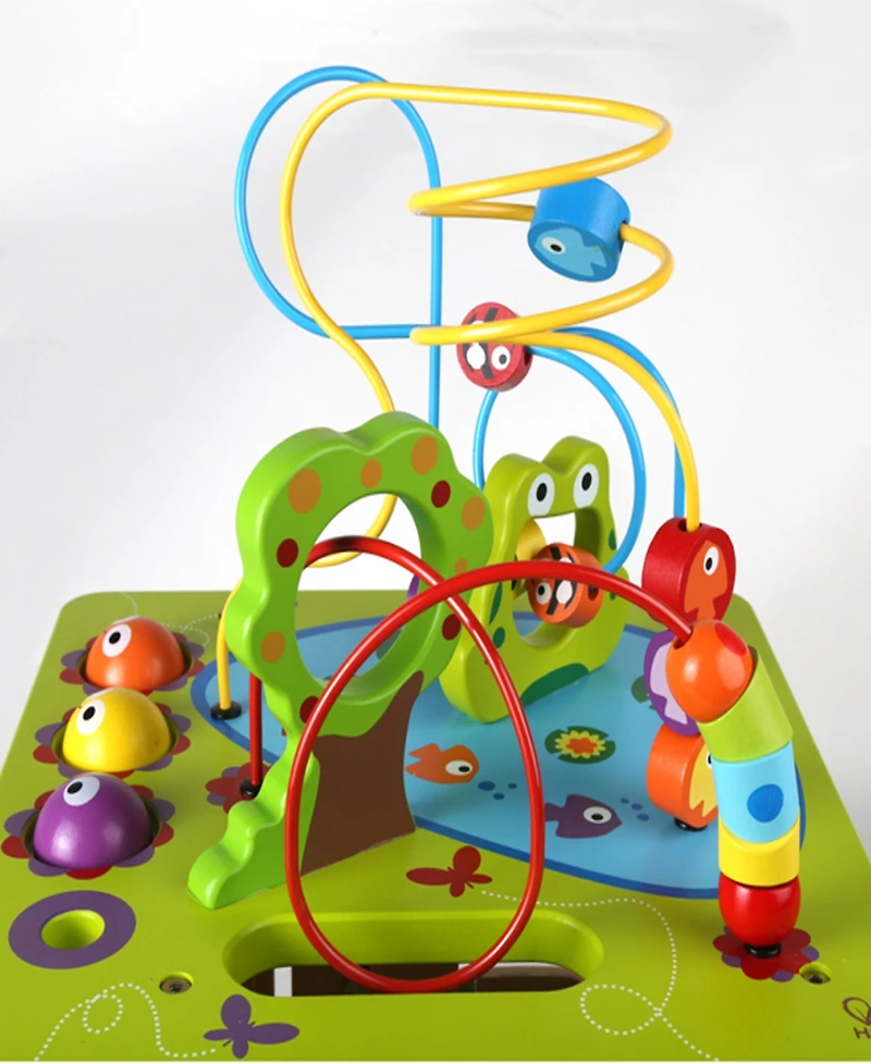 Hape Country Critters 5-Sided Play Cube Puzzle Toy