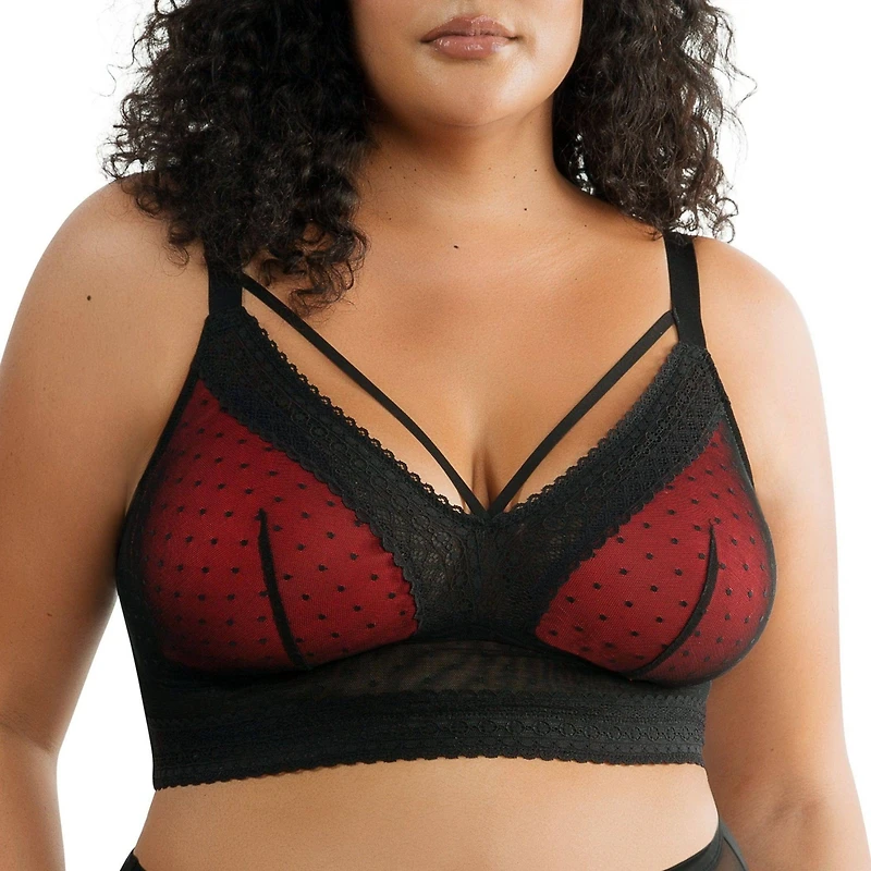 Parfait Plus Mia Dot Wire-Free Bralette