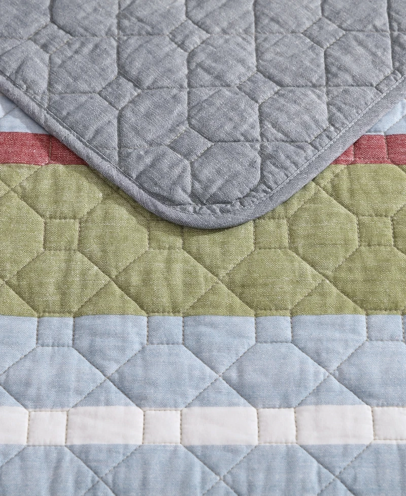 Eddie Bauer Ladder Stripe 2-Pc. Quilt Set, Twin