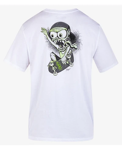 Hurley Men's Everyday Elliot Zombie Short Sleeve T-shirt
