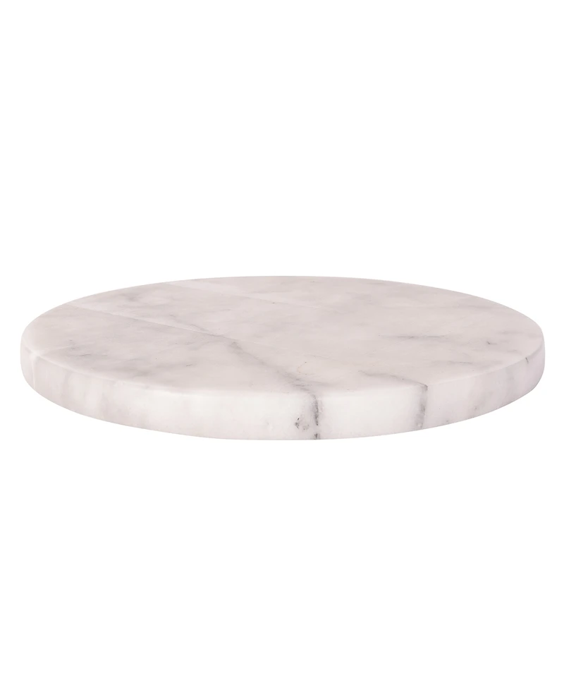Artifacts Trading Company Marble Round Tray, 14" x 0.3"
