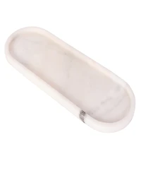 Artifacts Trading Company Marble Runway Tray, 16" x 6" x 0.3"