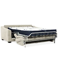 Luca 83" Queen Stearns & Foster Fabric Sleeper Sofa, Created for Macy's