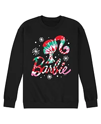 Airwaves Men's Barbie Holiday Crew Fleece T-shirt