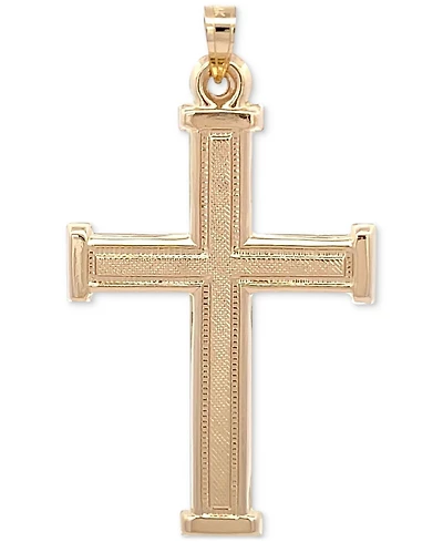 Cross Pendant in 14k Yellow Gold