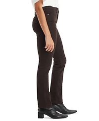 Levi's 314 Shaping Slimming Straight Leg Mid Rise Jeans