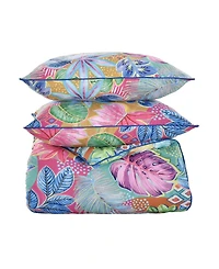 J by J Queen Hanalei Tropical 3-Pc Comforter Set, King/California King