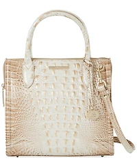Brahmin Caroline Melbourne Medium Leather Satchel Bag