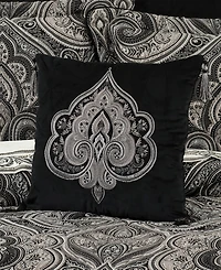 Five Queens Court Davinci Square Decorative Pillow, 20" x 20"