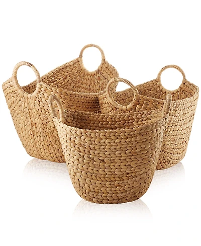 Casafield Set of 3 Boat Baskets with Handles
