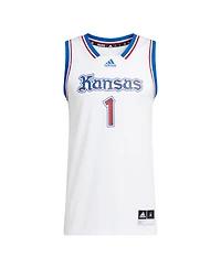 Adidas Men's #1 Kansas Jayhawks Team Swingman Jersey