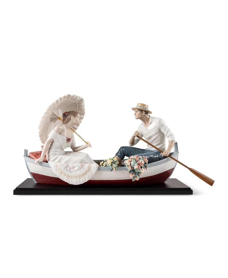Lladro Romance on The Lake Limited Edition Sculpture