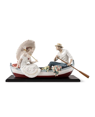 Lladro Romance on The Lake Limited Edition Sculpture