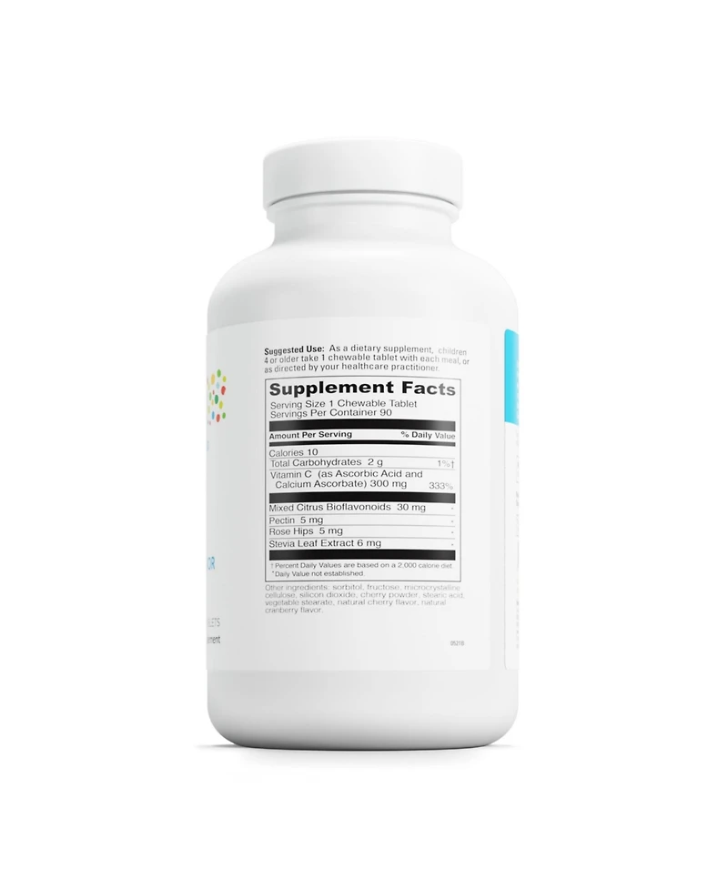 DaVinci Labs Chewable Vitamin C - Kids Vitamin C Supplement to Support the Immune System, Healthy Skin and Overall Wellness