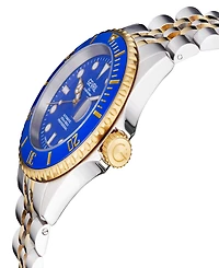 Gevril Men's Wallstreet Two-Tone Stainless Steel Watch 43mm