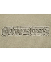 Men's Pro Standard Micah Parsons Tan Dallas Cowboys Player Name and Number Pullover Hoodie