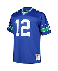 Men's Mitchell & Ness 12th Fan Royal Seattle Seahawks Big Tall Legacy Retired Player Jersey
