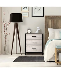 Sorbus Nightstand with 3 Drawers