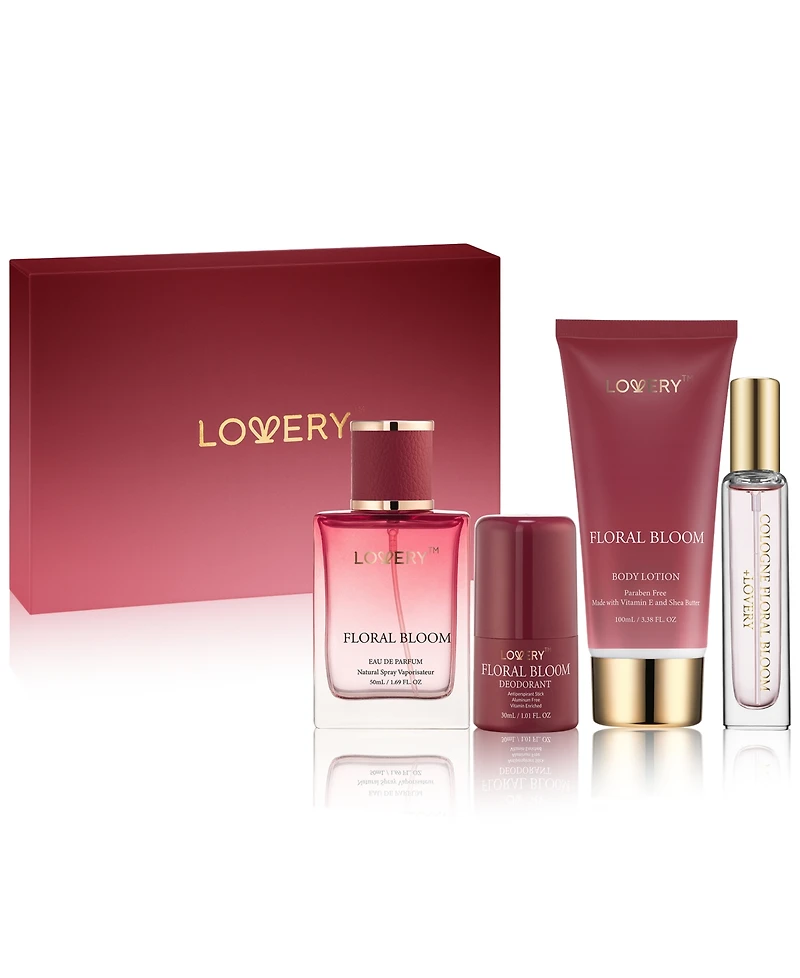 Lovery 4-Pc. Floral Bloom Eau de Parfum Gift Set