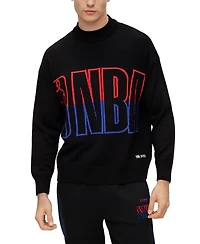 Boss by Hugo Men's Nba Relaxed-Fit Sweater