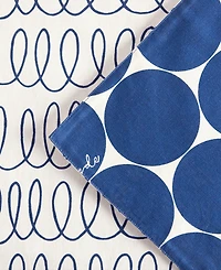 kate spade new york the Loop Joy Dot Reversible Table Runner