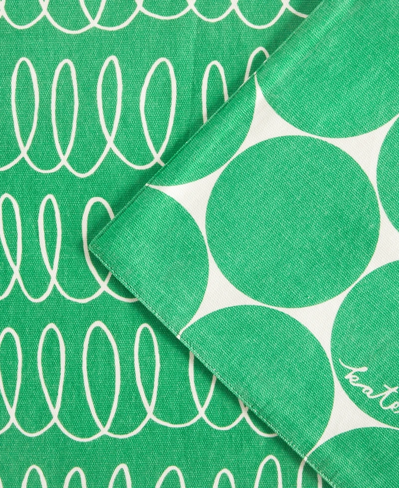 kate spade new york the Loop Joy Dot Reversible Table Runner