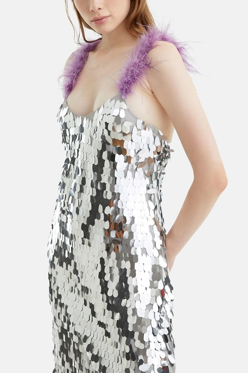 Nocturne Women's Sequined Long Dress