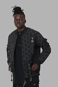 Dxxmlife Men's L-4 A Chain Gang Bomber Jacket