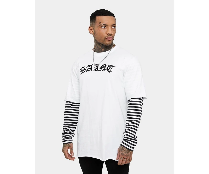 Saint Morta Big & Tall Jail Layered Long Sleeve T-Shirt