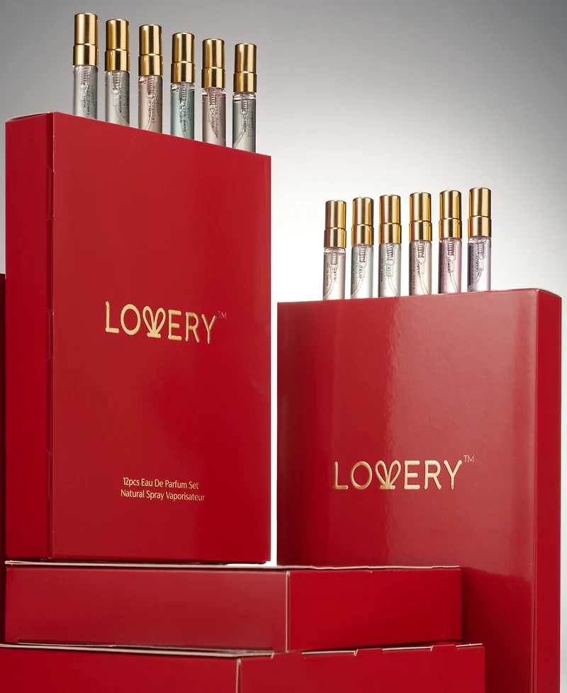 Lovery 12-Pc. Travel Perfume Sampler Set