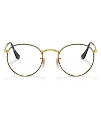 Ray-Ban Unisex Round Metal Optics Eyeglasses