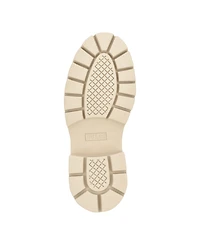 Guess Women's Shutter Lace-Up Logo Pattern Combat Boots