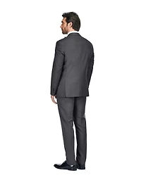 Gino Vitale Men's 3-Piece Slim Fit Tuxedo with Peak Lapel