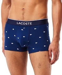 Lactose Men's 3-Pack Lifestyle All Over Print Trunks