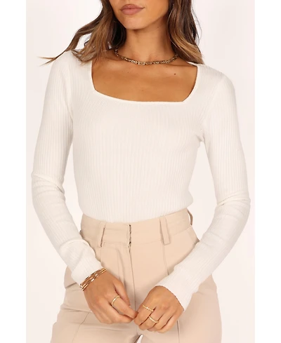 Petal and Pup Shani Ribbed Knit Top
