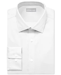 Michael Kors Men's Regular Fit Airsoft Stretch Ultra Wrinkle Free Dress Shirt