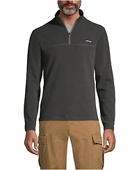 Lands' End Big & Tall Anyweather Fleece Quarter Zip Pullover