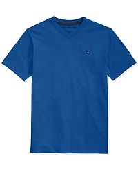 Tommy Hilfiger Toddler and Little Boys Embroidered Logo V-Neck Tee