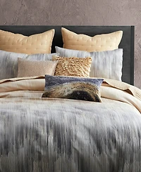 Donna Karan Home Home Ember Reversible Duvet Cover, King