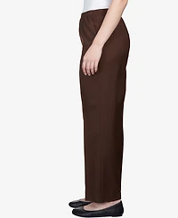 Alfred Dunner Classics Pull-On Straight-Leg Pants Petite and Short