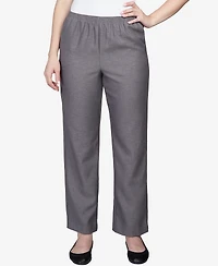 Alfred Dunner Classics Pull-On Straight-Leg Pants Petite and Short
