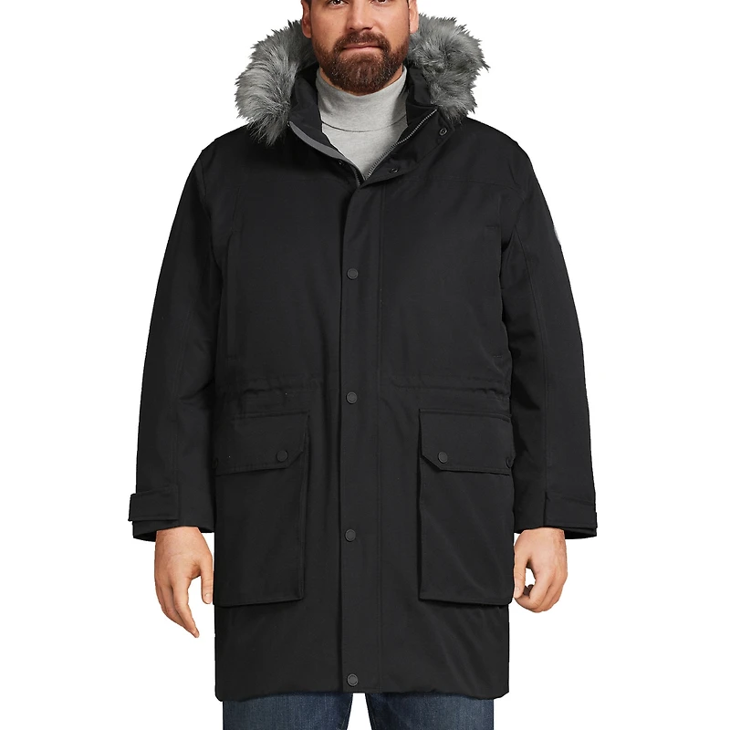 Lands' End Men's Big & Tall Expedition Waterproof Winter Down Parka