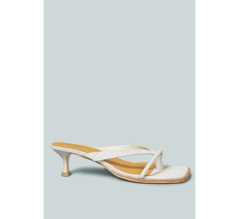 Winslet Womens Heeled Thong Sandal