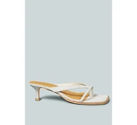 Winslet Womens Heeled Thong Sandal